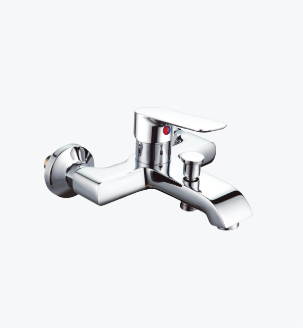 Electra Single Lever Bath Mixer in chrome for bathroom with 10-year guarantee
