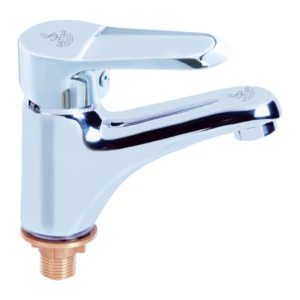 Single Lever Pillar Cock (Round)